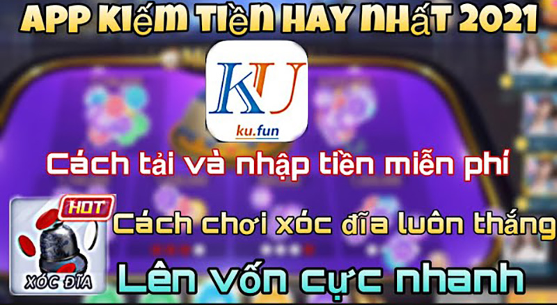 Các phương thức kiếm tiền tại cổng game bài đổi thưởng KU888