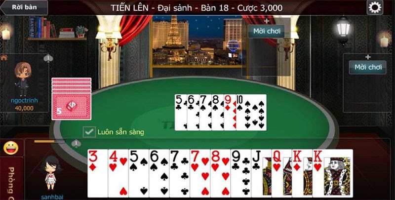 Cách thức chơi tiến lên miền Nam tại cổng game KU888